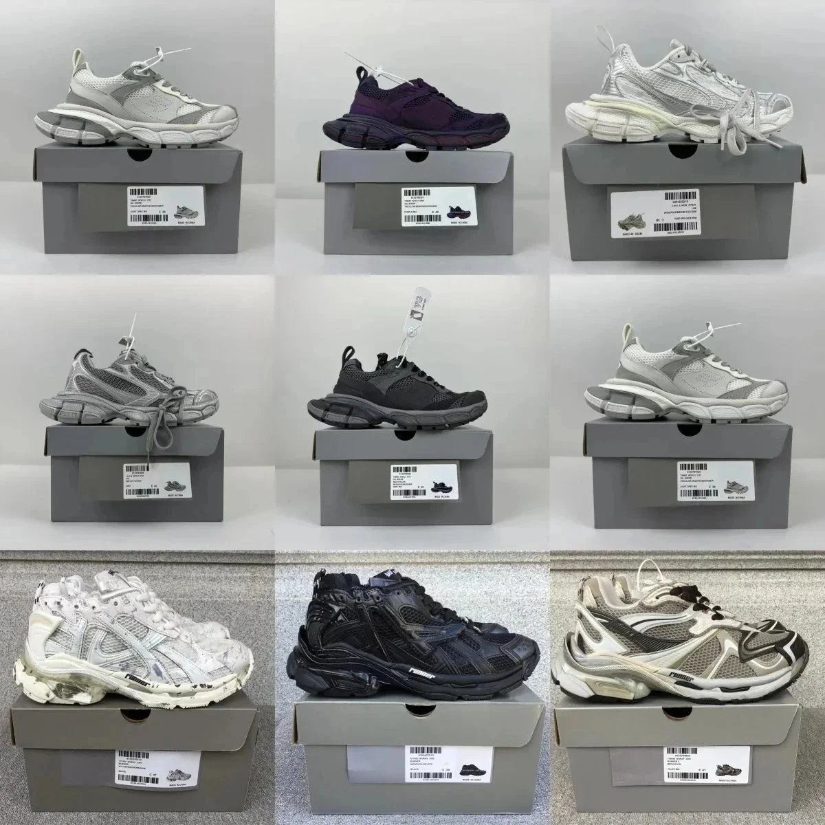 Balenciaga Triple S Sneakers Men Women Fashion Chunky Trainer Shoes