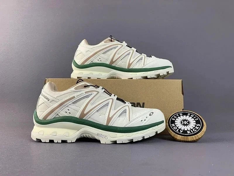 Salomon X Ultra 3 GTX Hiking Shoes White Green