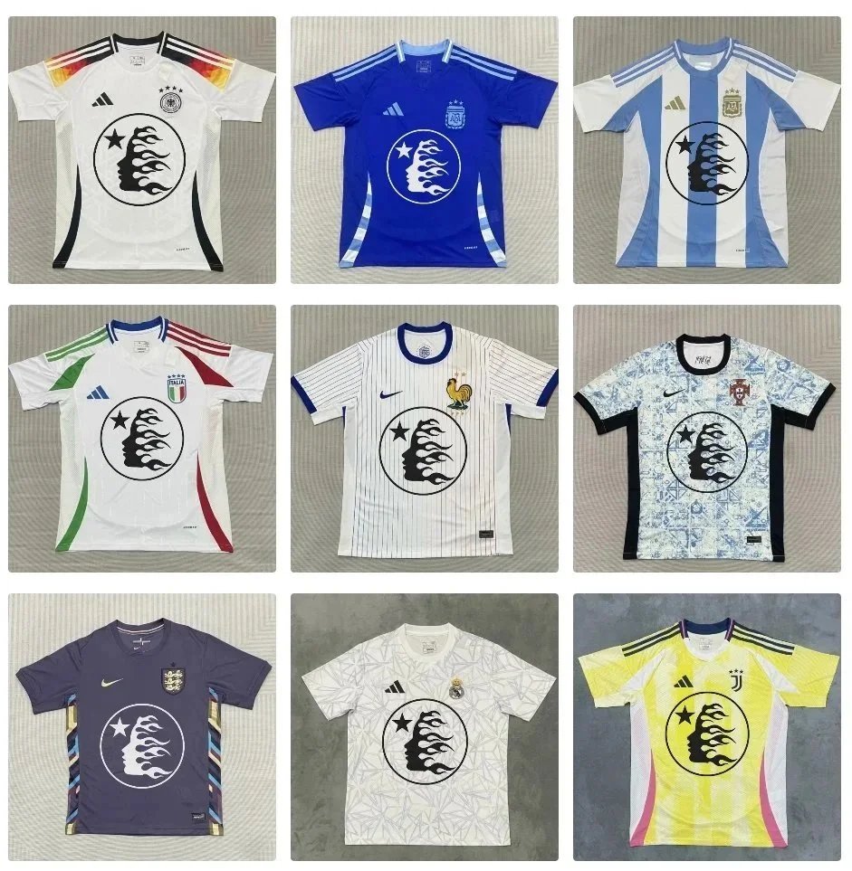 Custom National Team Soccer Jerseys with Unique Dragon Logo Design