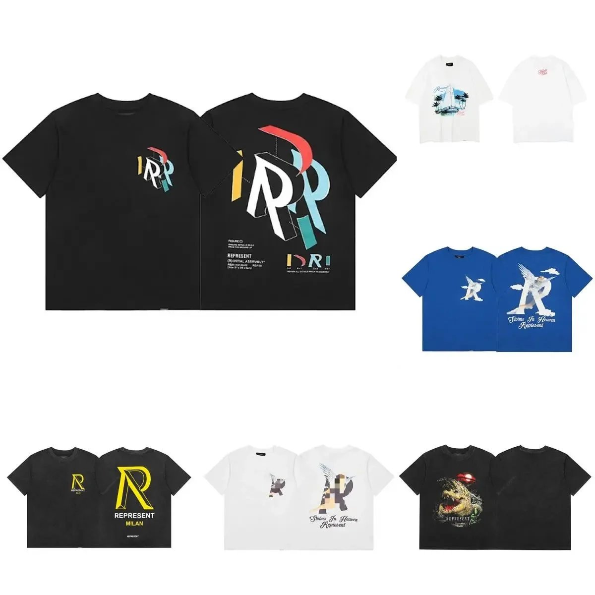 Represent T-Shirts Collection - Streetwear Fashion for Men