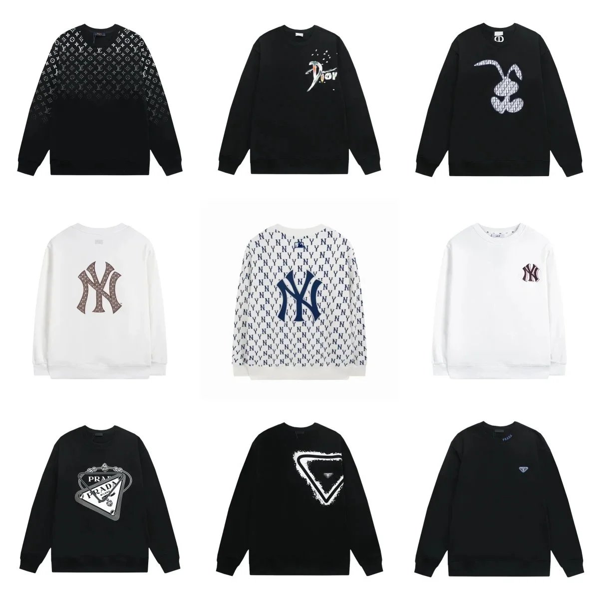 Prada x MLB Collaborative Sweatshirts Collection