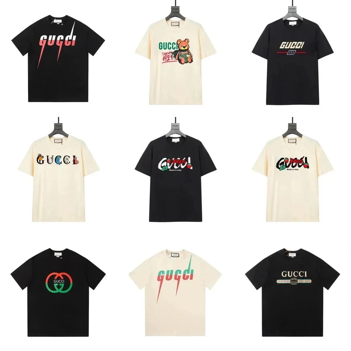 Gucci Men's Graphic T-Shirts Collection