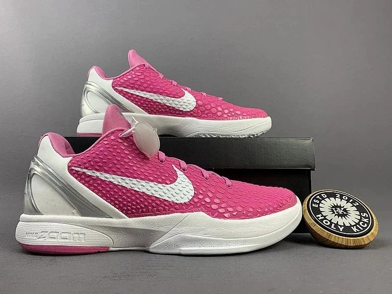 Nike Zoom Hyperchaos Pink White Basketball Shoes