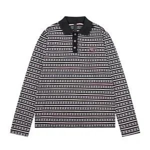 Striped Knit Pullover Sweater for Women