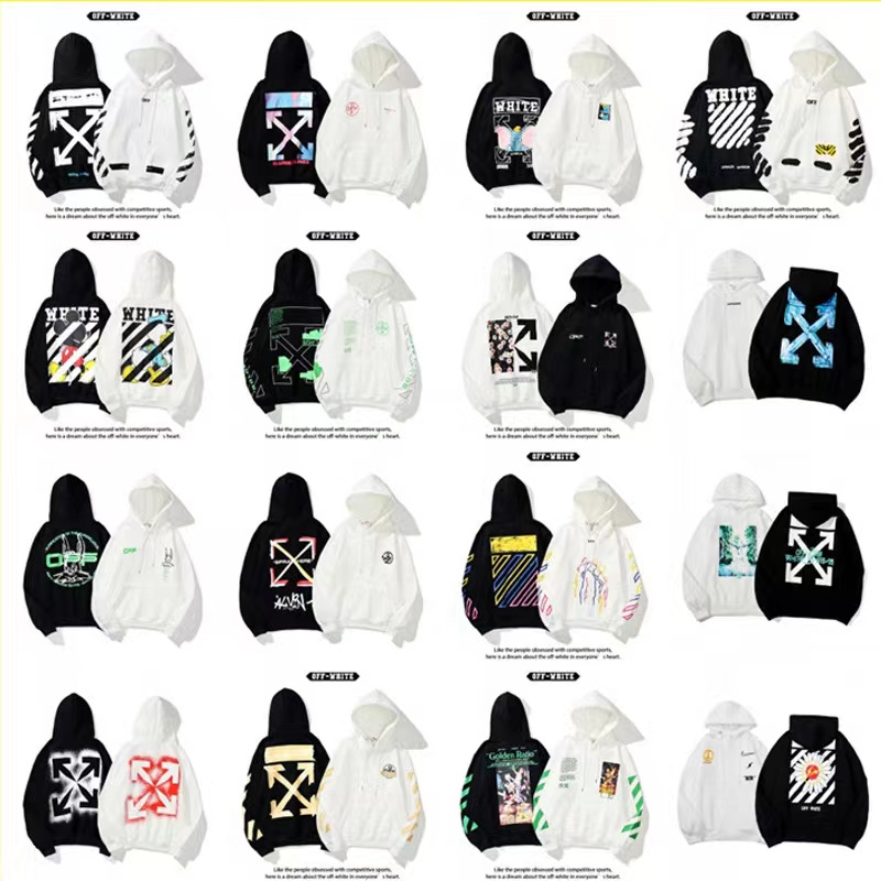 OFF-WHITE Hoodie Collection - Streetwear Fashion Sweatshirts