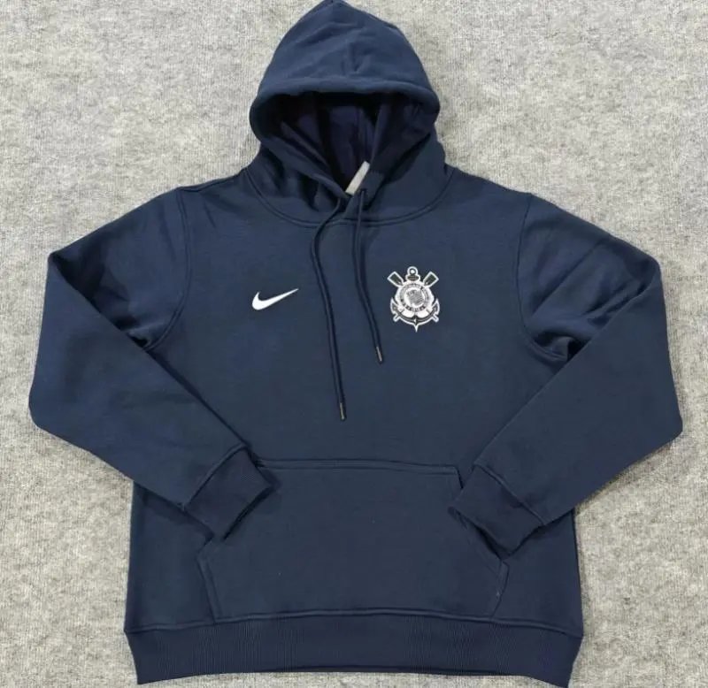 Nike Corinthians Navy Blue Hoodie Sweatshirt