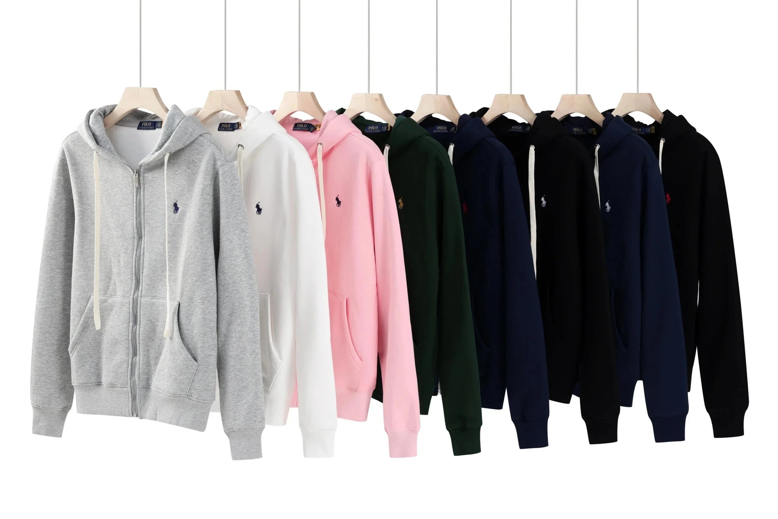 Polo Ralph Lauren Zip-Up Hoodie Sweatshirt for Men and Women