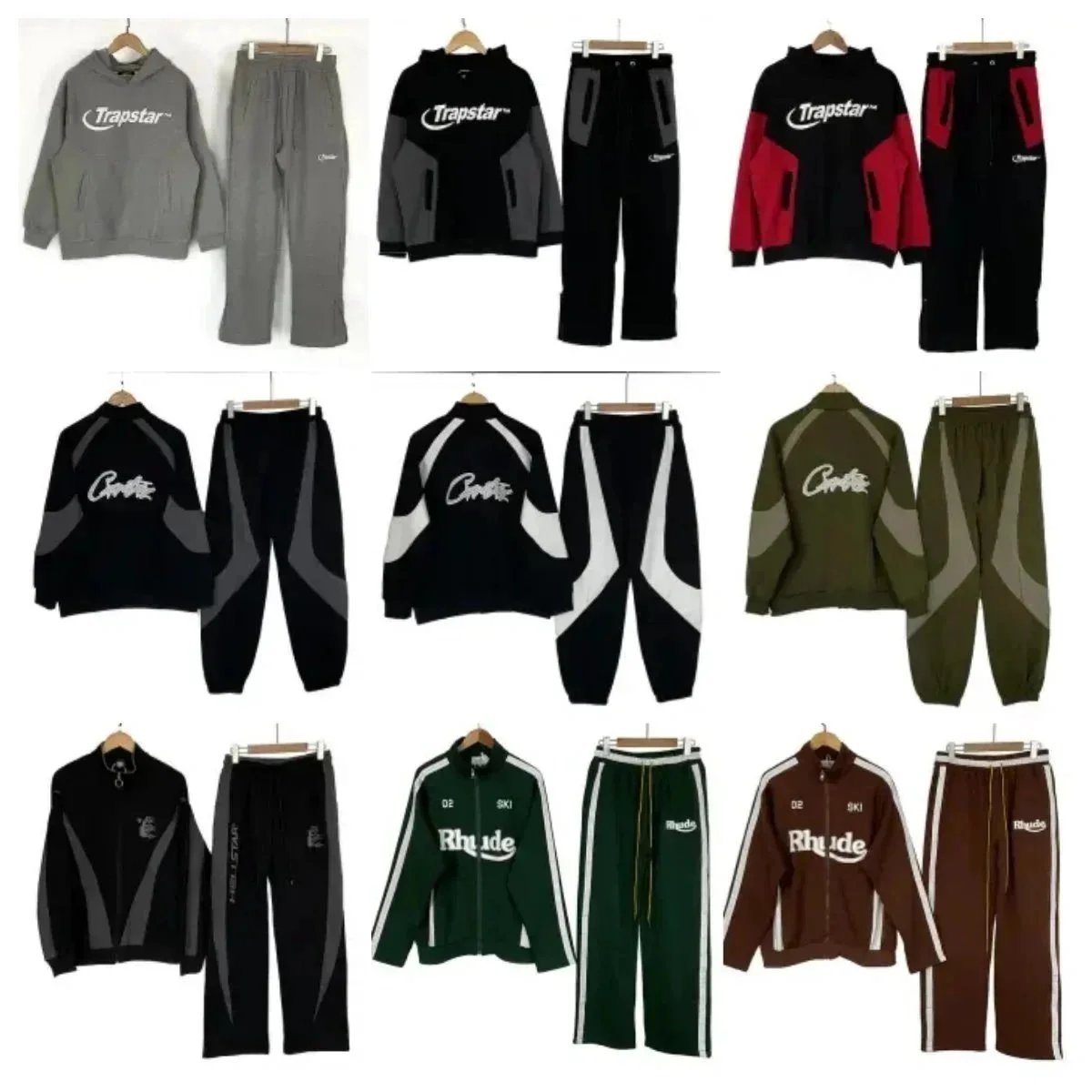 Trapstar and Rhode Sport Tracksuits for Men and Women
