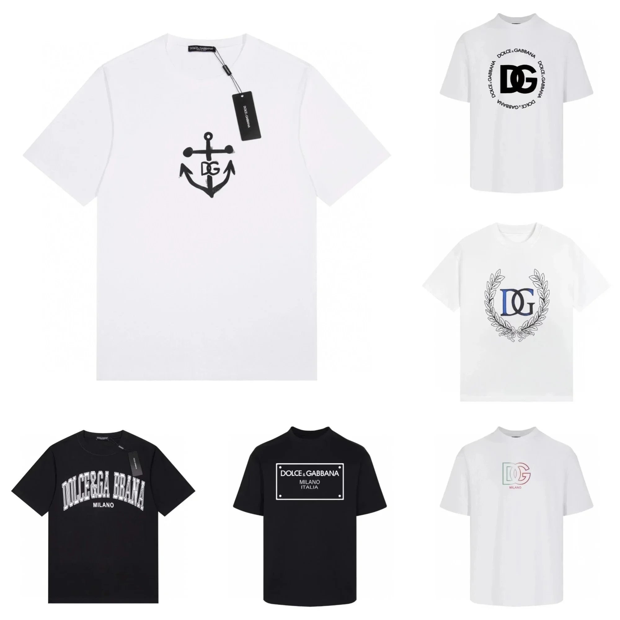 Dolce & Gabbana Logo Print T-Shirt for Men