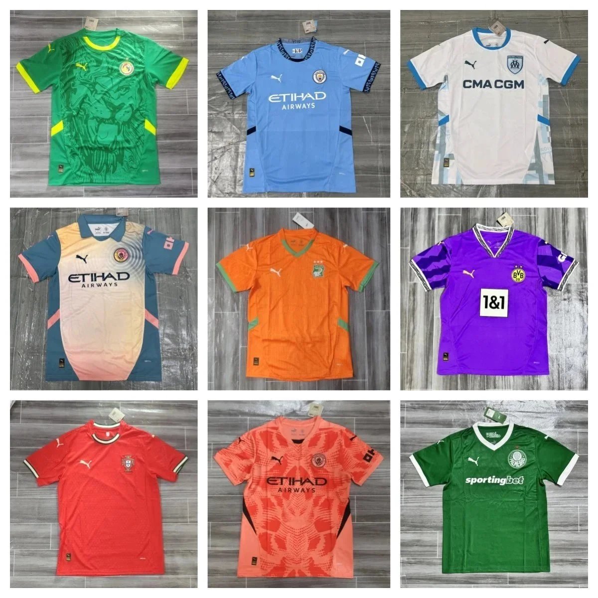Official Puma Football Jerseys for Men and Women