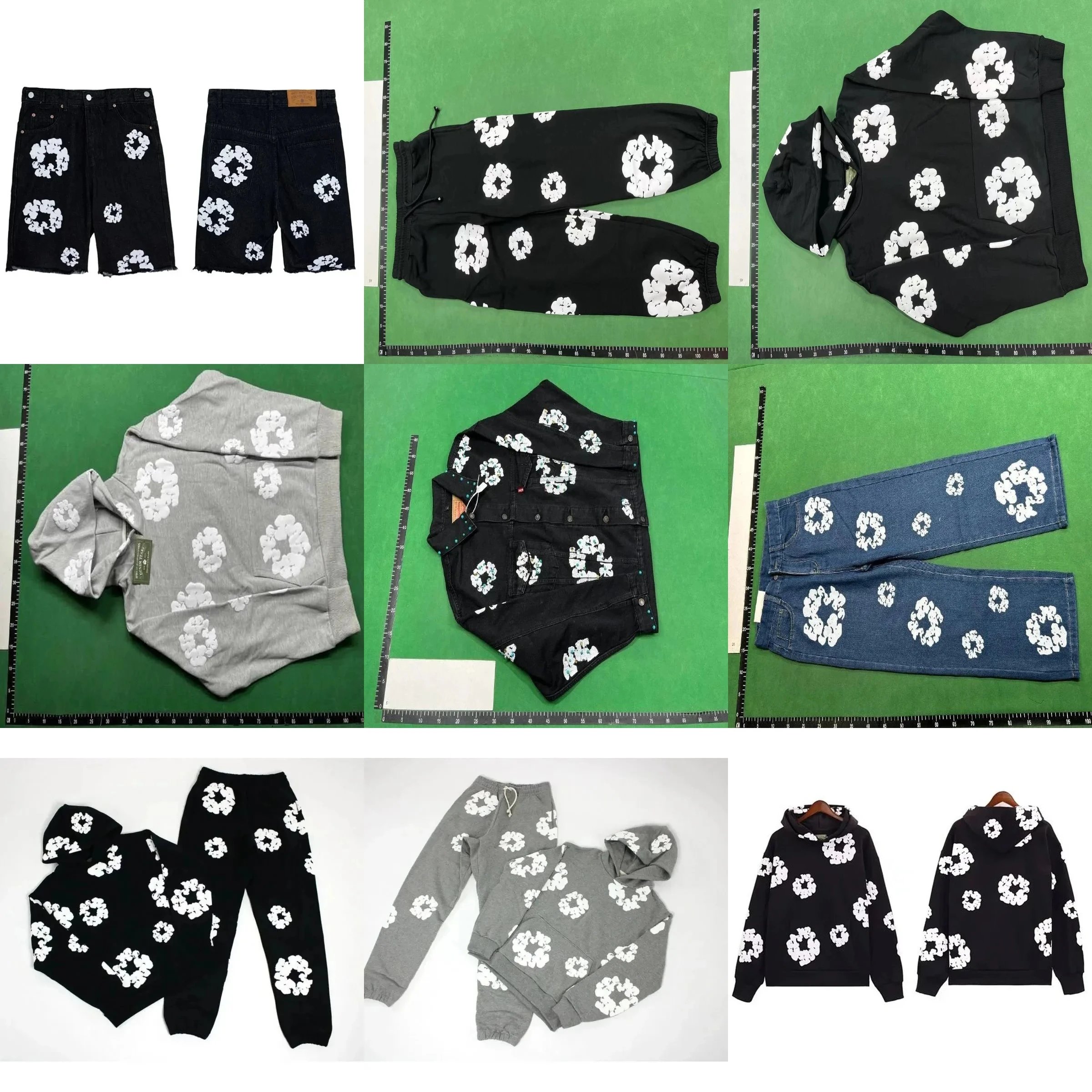 Kith Floral Print Hoodie Sweatshirt and Matching Outfits