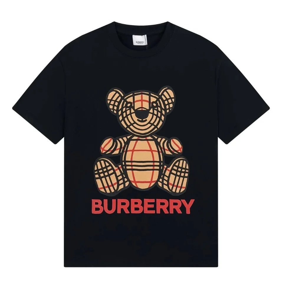Burberry Bear Logo T-Shirt Black