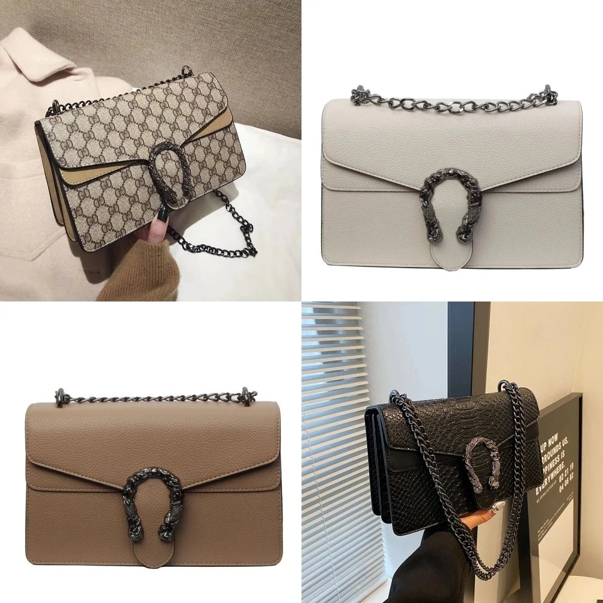 Dior Lady Dior Chain Shoulder Bag in Multiple Colors