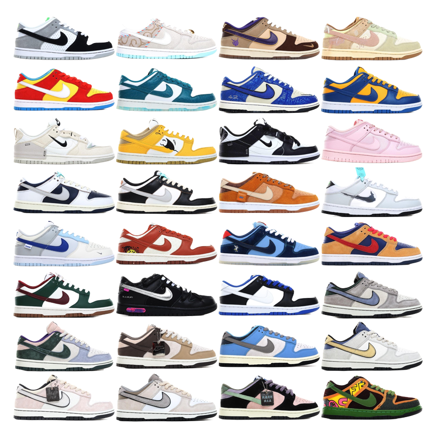 Nike Dunk Low Collection - Classic Sneakers for Men and Women