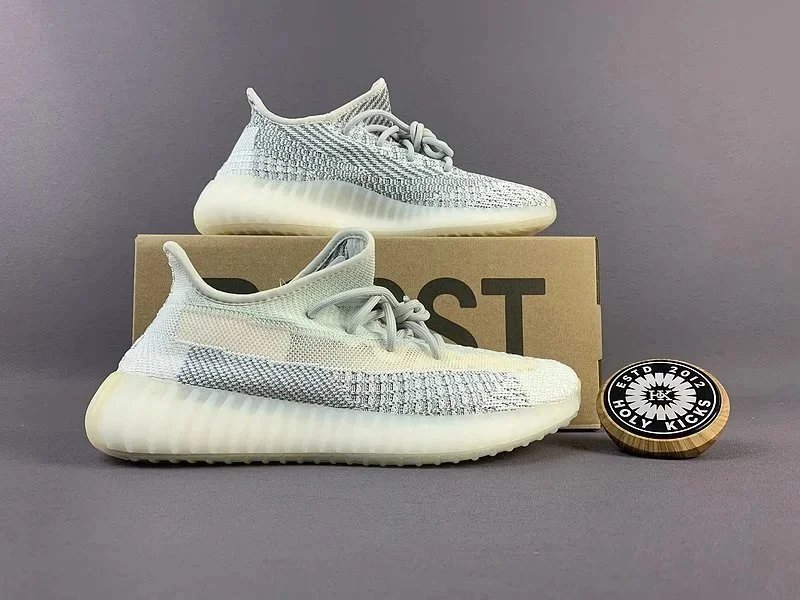 Yeezy Boost 350 V2 White Reflective Sneakers
