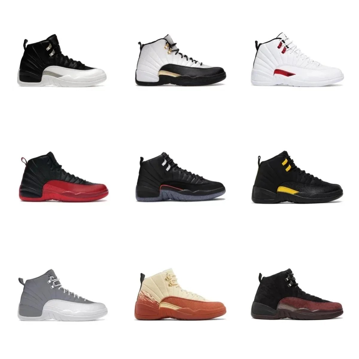 Air Jordan 12 Sneakers - Premium Basketball Shoes for Men