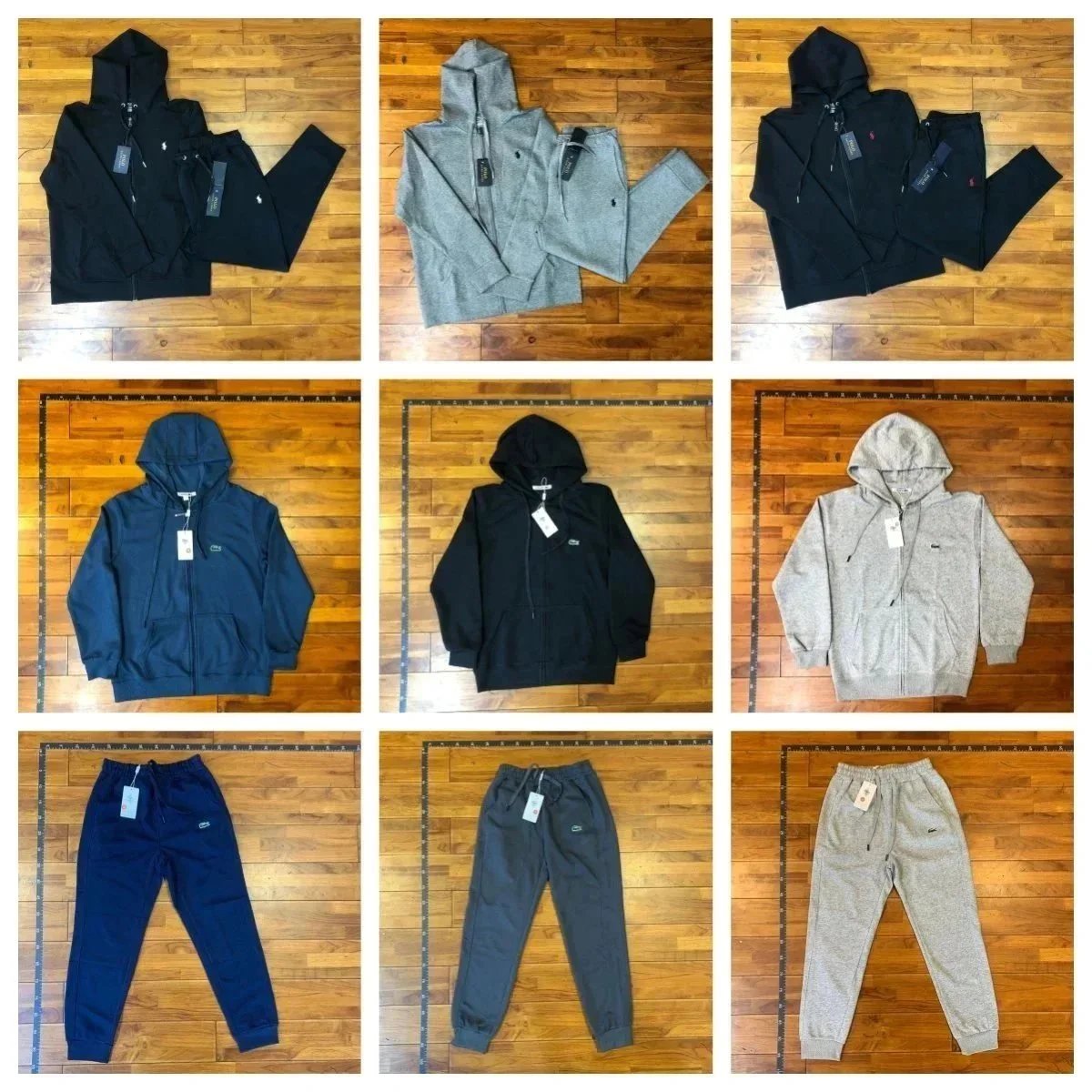 Lacoste Men's Hoodie and Sweatpants Set - Comfortable Casual Wear