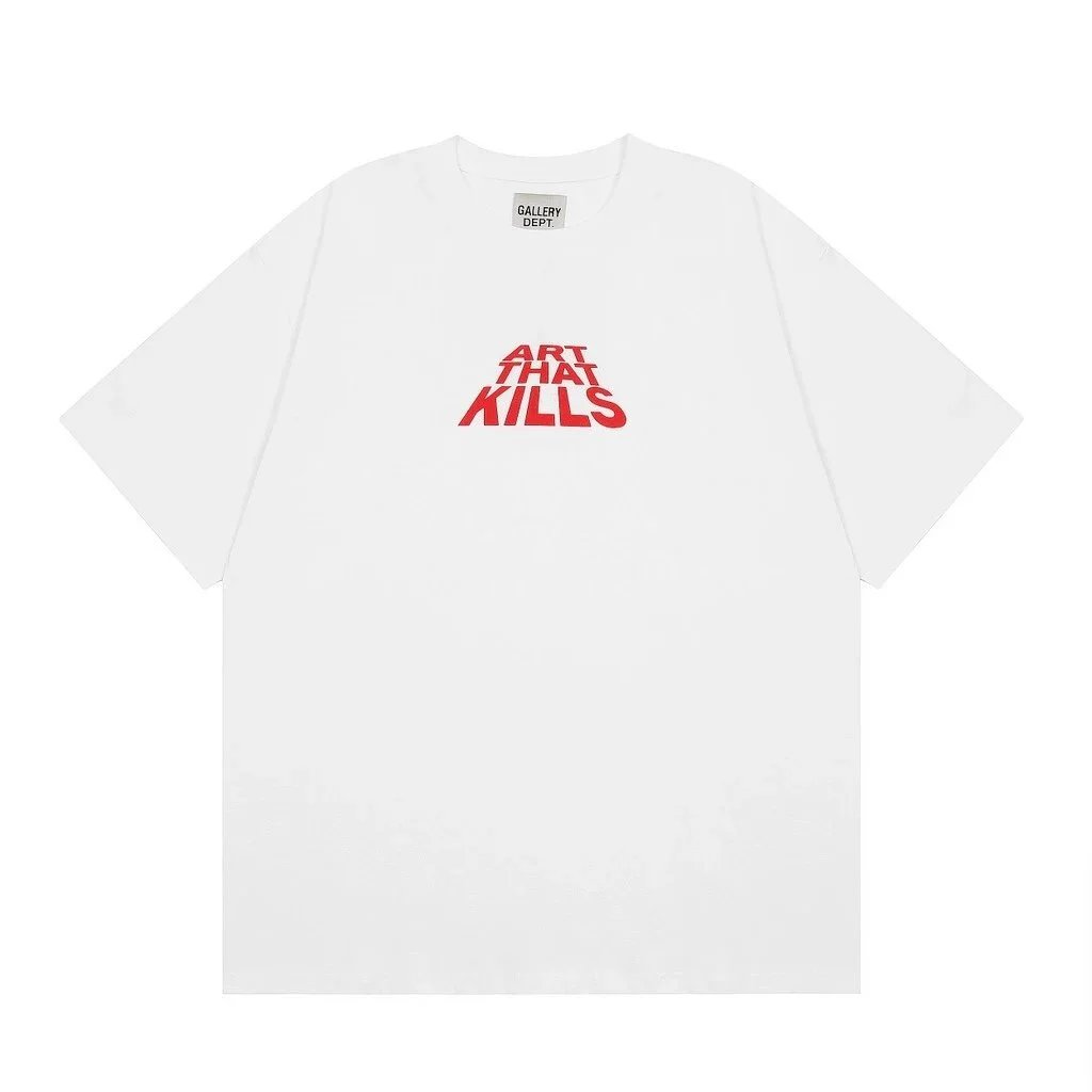Art That Kills White T-Shirt