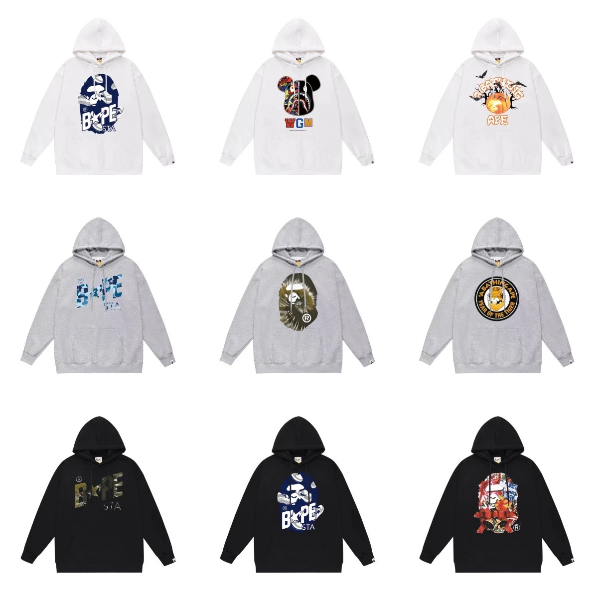 BAPE STA Hoodie Collection - Streetwear Fashion Sweatshirts