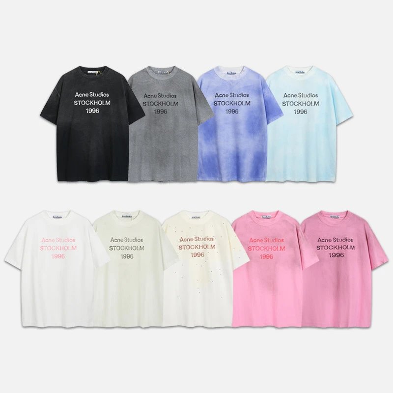 Acne Studios Stockholm 1996 Oversized T-Shirt in Multiple Colors