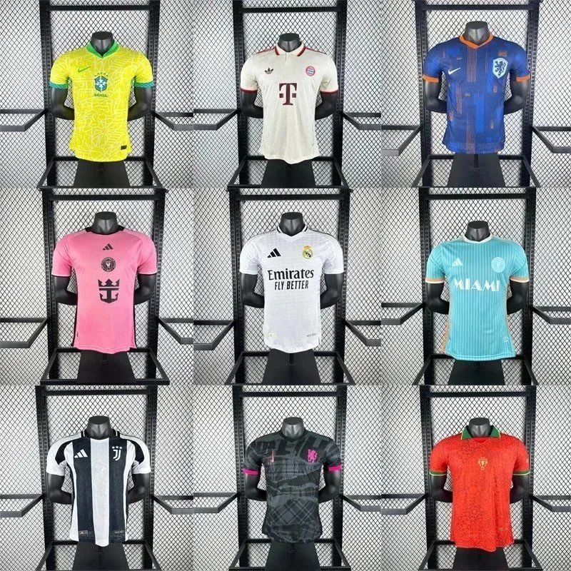 Official Soccer Jerseys from Top Clubs and National Teams