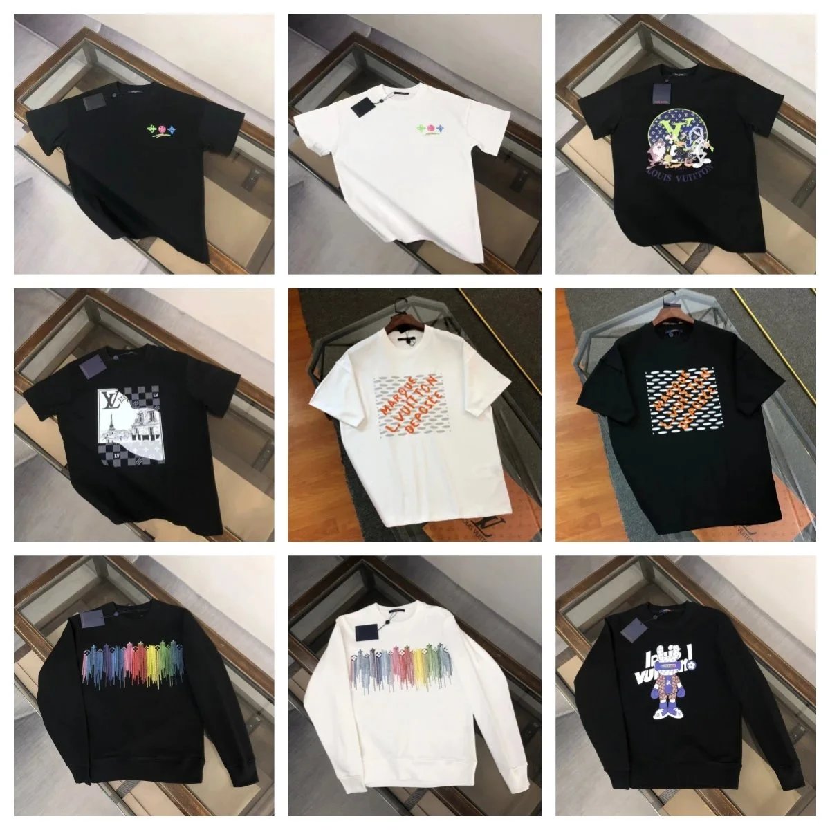 Louis Vuitton T-Shirts and Hoodies Collection