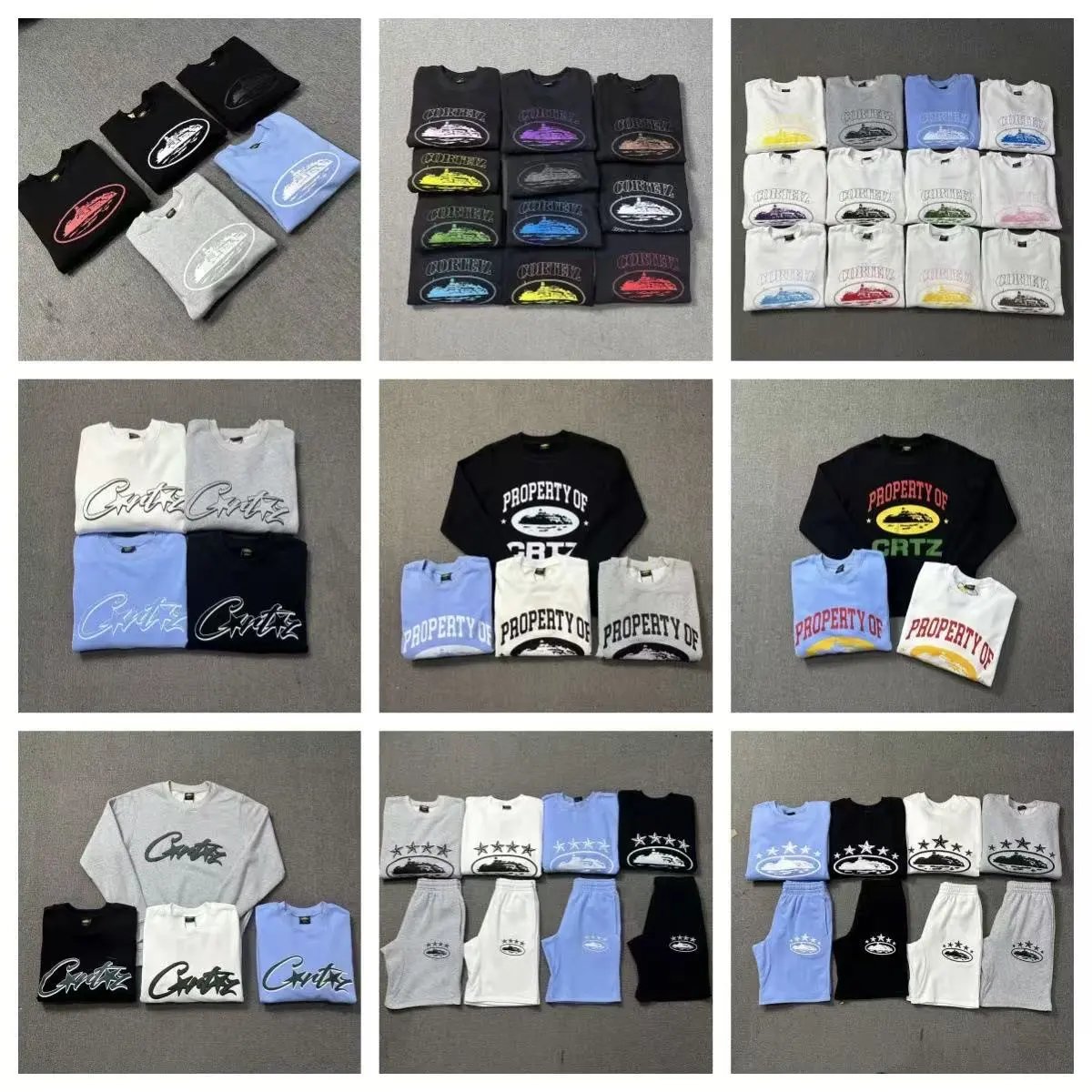 GRTZ Property Of T-Shirts and Matching Shorts Set