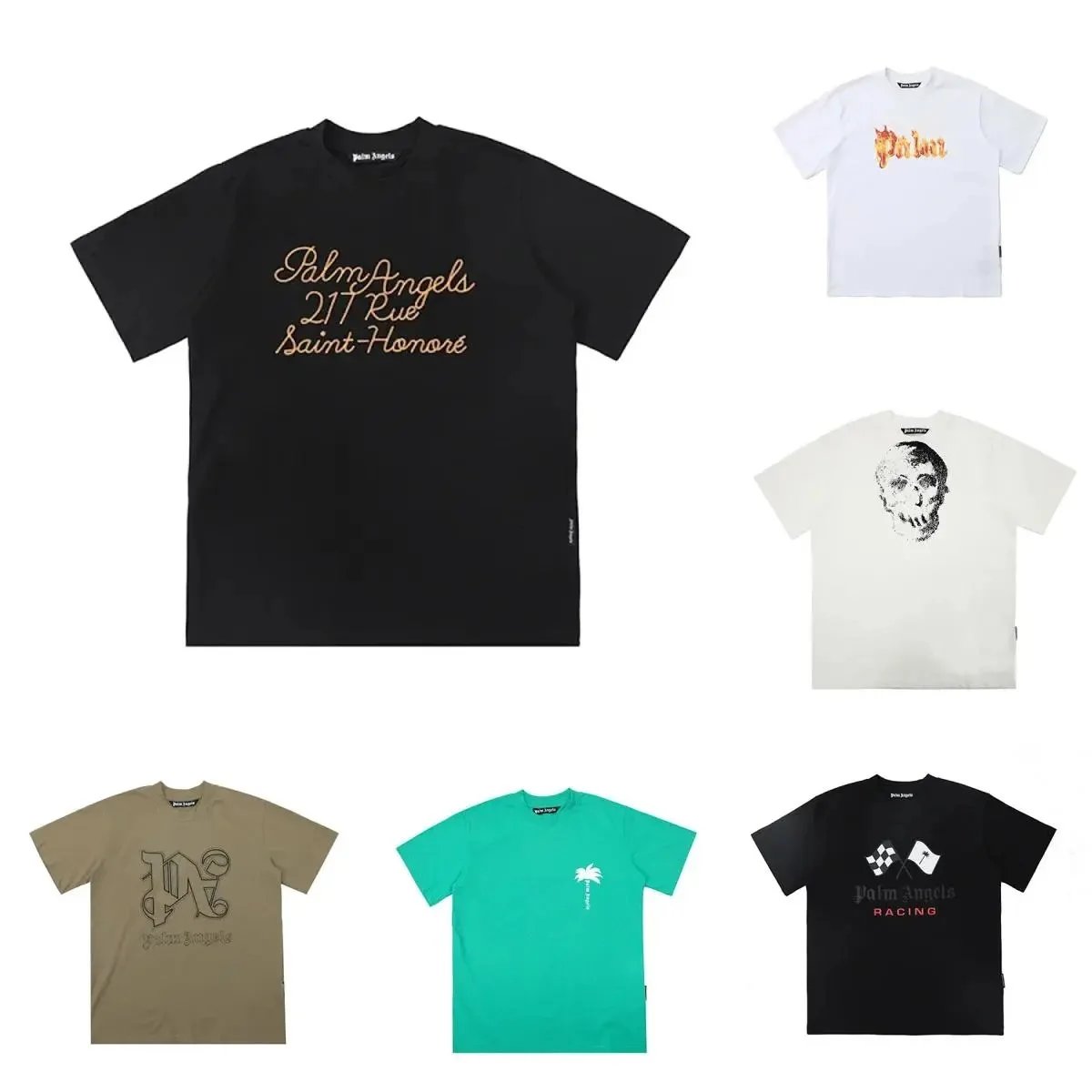 Palm Angels T-Shirts Collection - Streetwear Fashion
