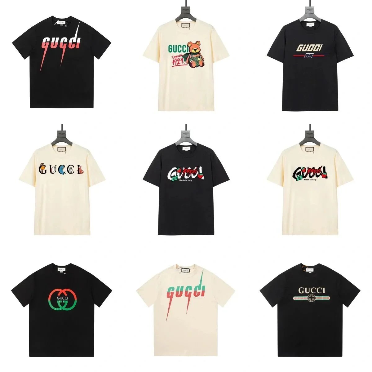 Gucci Men's Graphic T-Shirts Collection