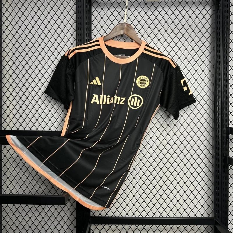 FC Bayern Munich Black Gold Home Jersey 2023-2024