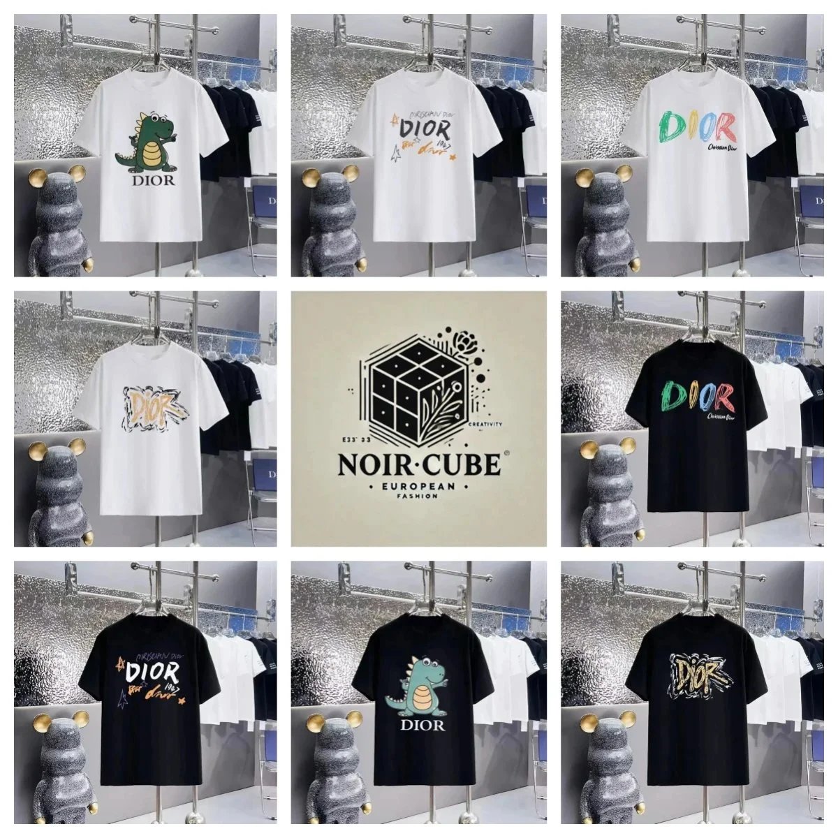 Dior Inspired T-Shirts for Men and Women - Fashionable Streetwear Design