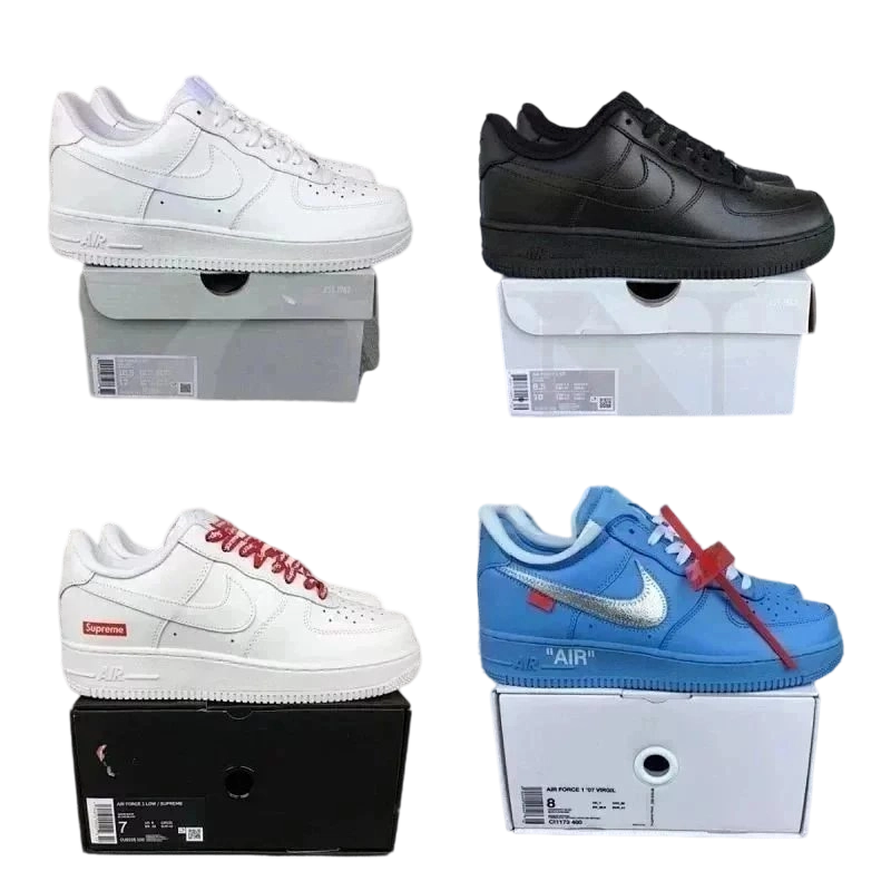 Nike Air Force 1 Low Supreme Collaboration Sneakers