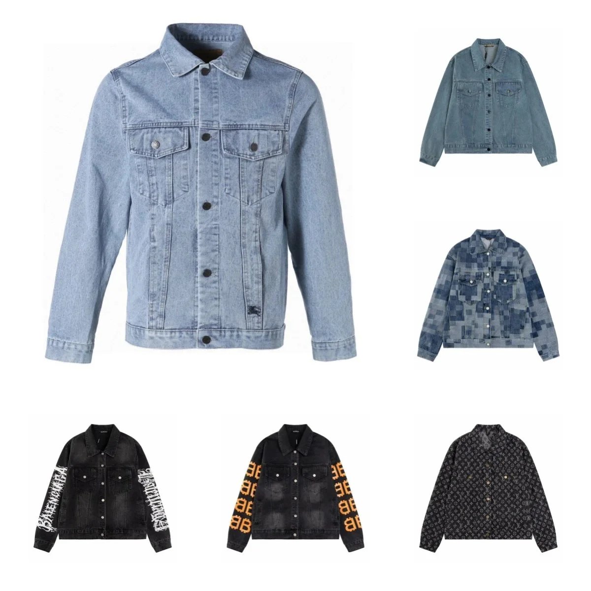 Louis Vuitton Denim Jacket Collection for Men and Women