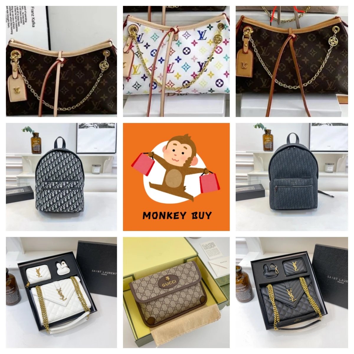 Luxury Designer Bags Collection - Louis Vuitton, Gucci, YSL & Dior