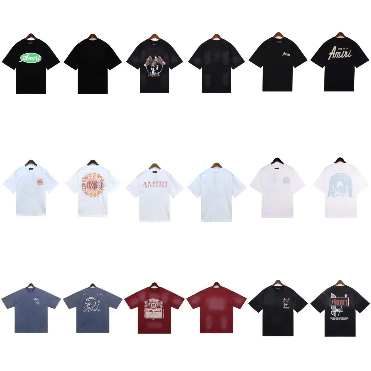 Amiri T-Shirts Collection - Premium Streetwear Tees
