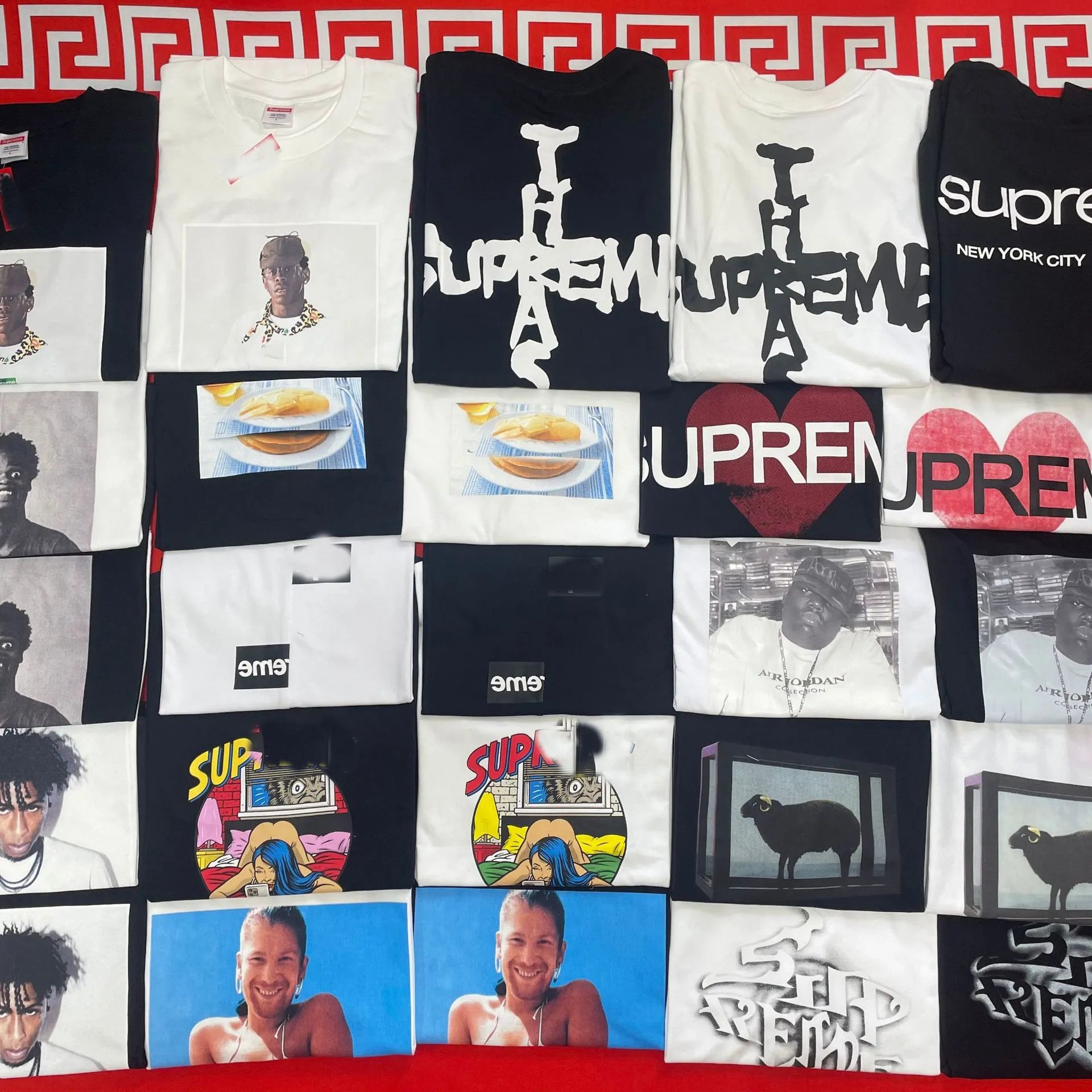 Supreme T-Shirts Collection - Iconic Streetwear Designs