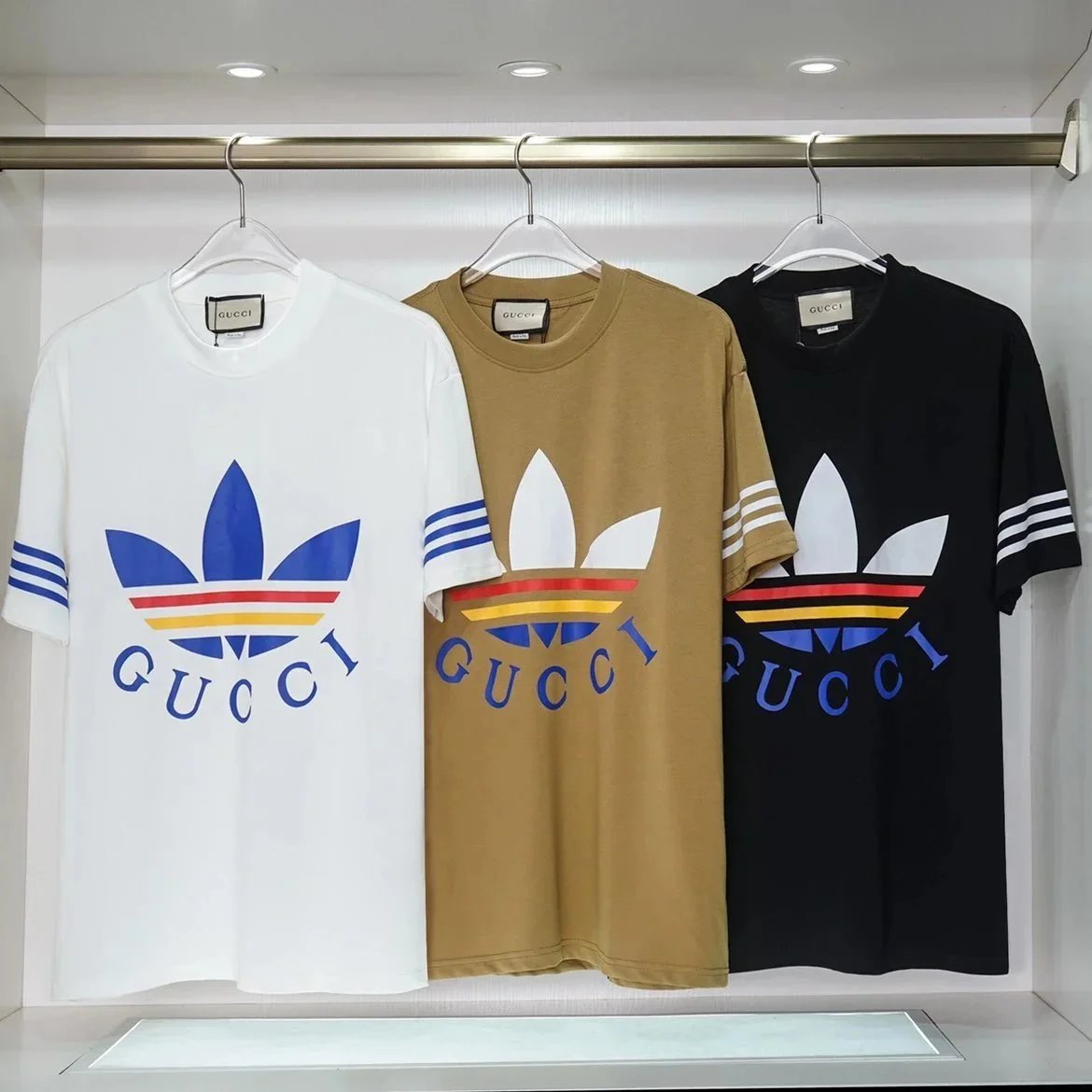 Gucci x Adidas Collaborative T-Shirt Collection