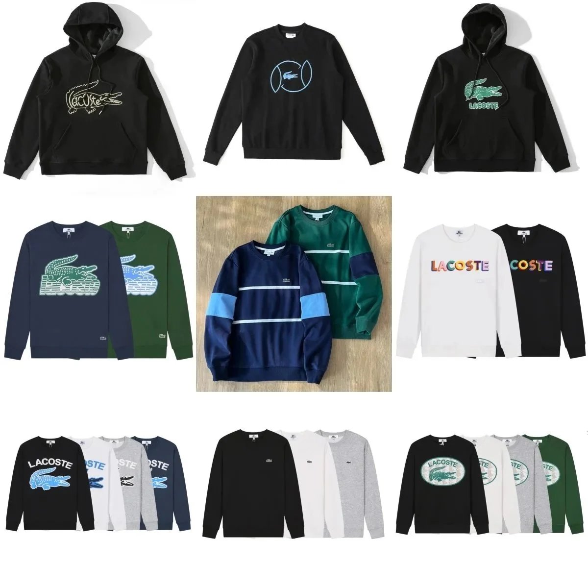 LACOSTE Men's Hoodies and Sweatshirts Collection