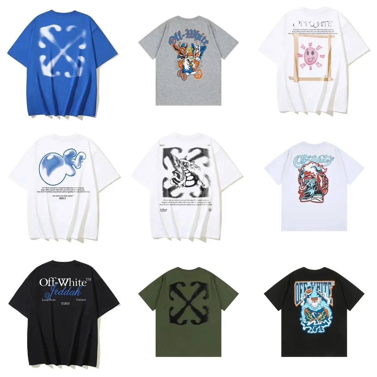 Off-White T-Shirts Collection | Streetwear Fashion