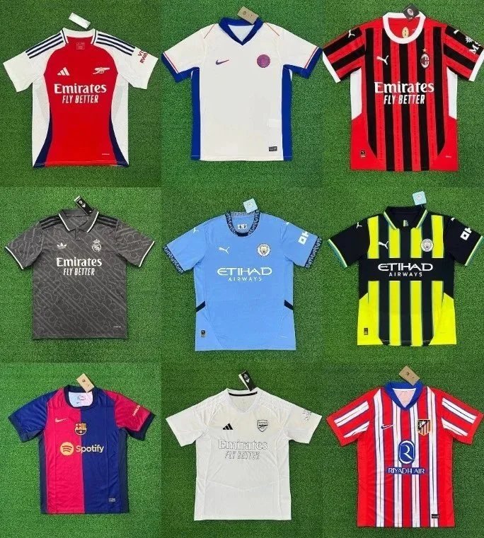 Official Football Club Jerseys 2023-2024 Season