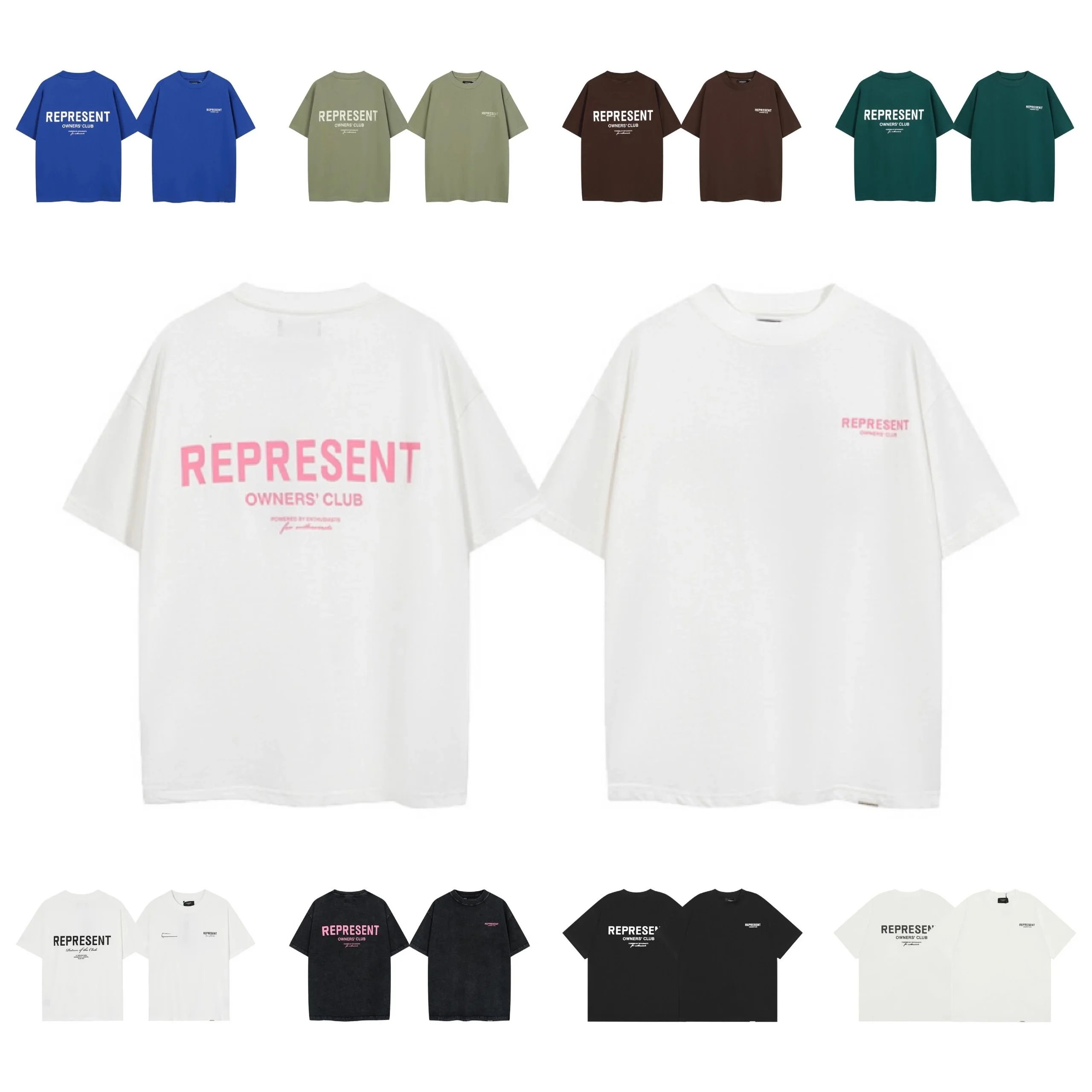 REPRESENT Owners' Club Oversized T-Shirt Unisex Streetwear