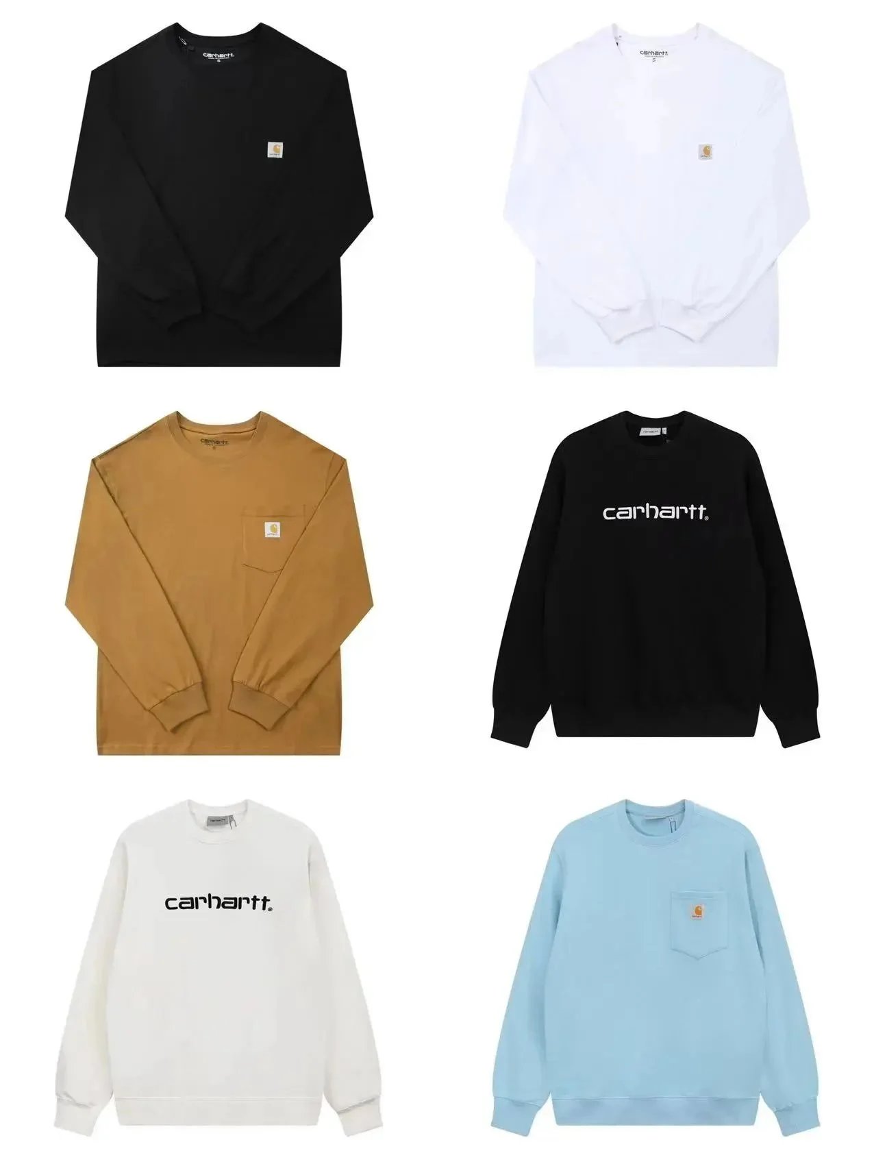 Carhartt Long Sleeve Sweatshirts for Men and Women