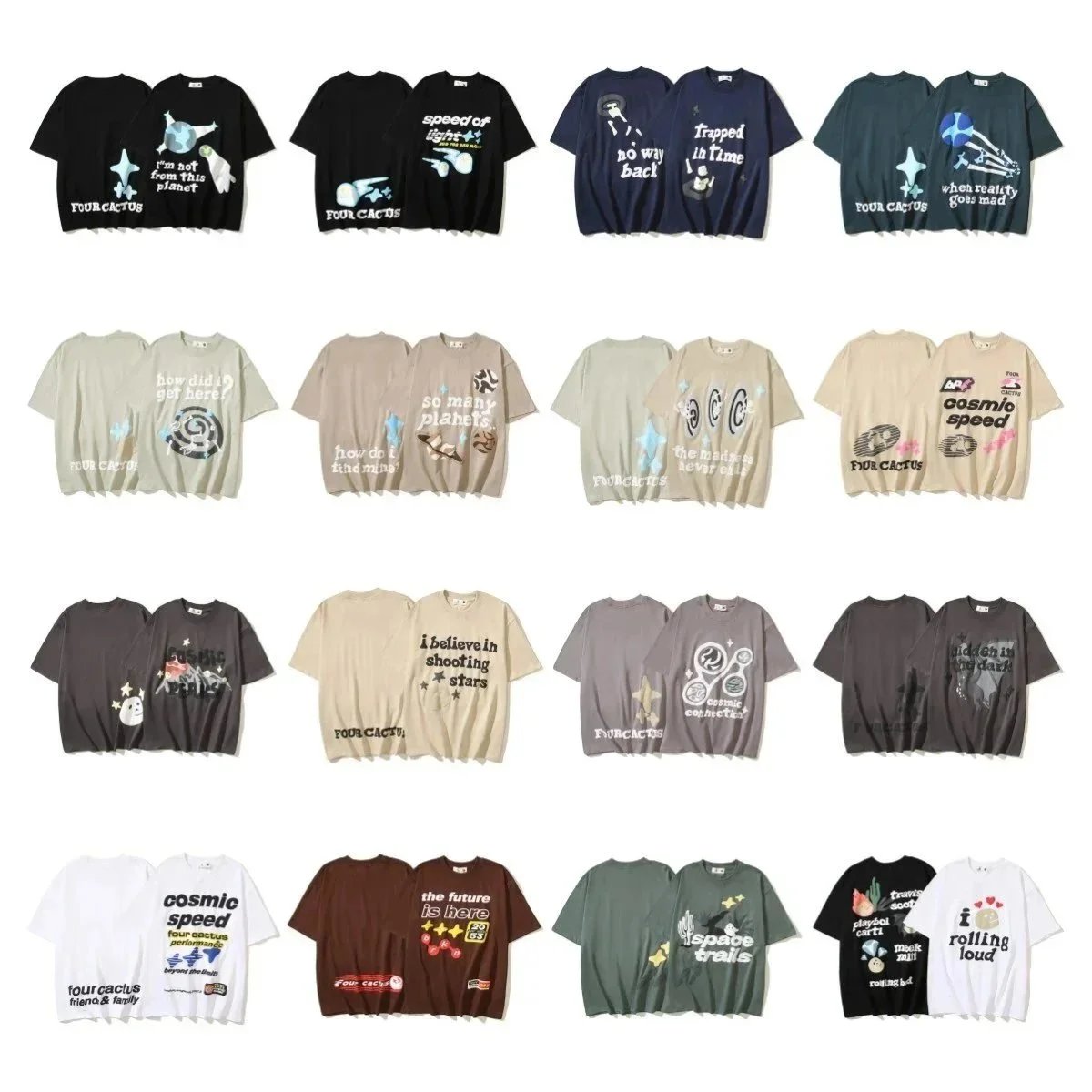 Cosmic Themed T-Shirts for Men and Women | FOUR CACTUS