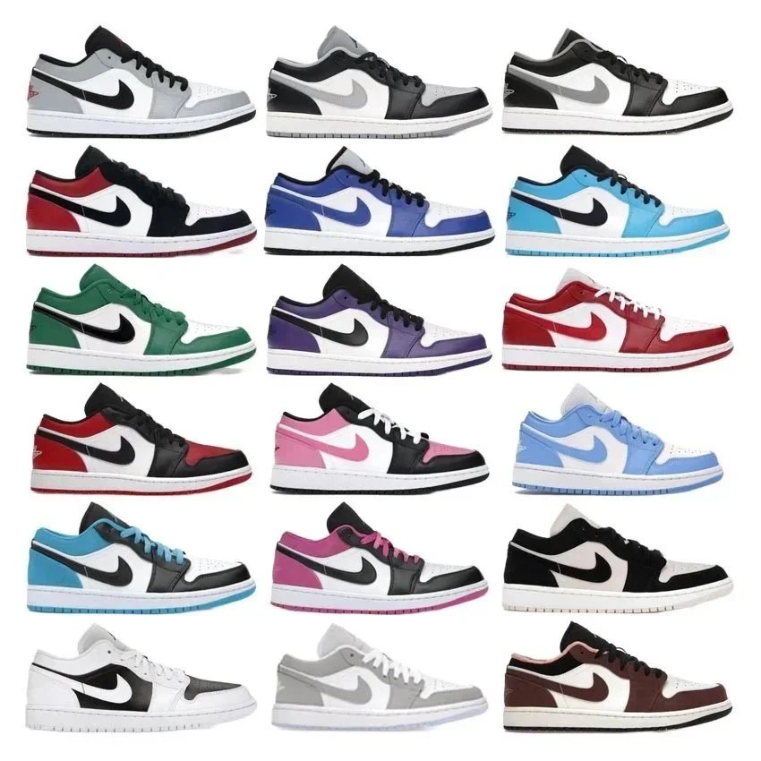 Air Jordan 1 Low Sneakers - Multiple Colorways
