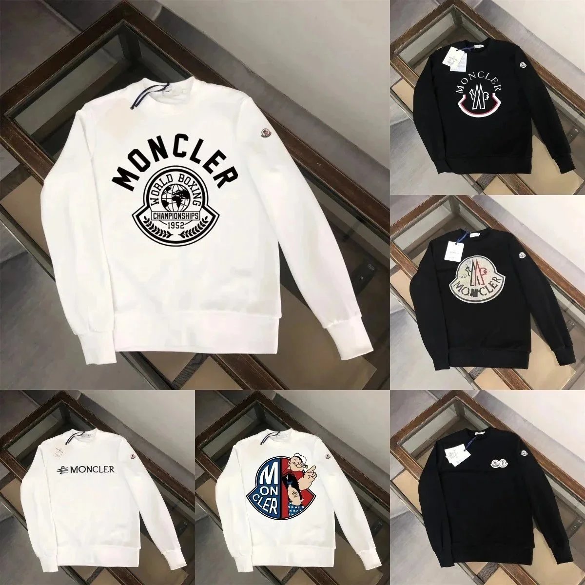 Moncler Sweatshirts for Men and Women - Premium Logo Design