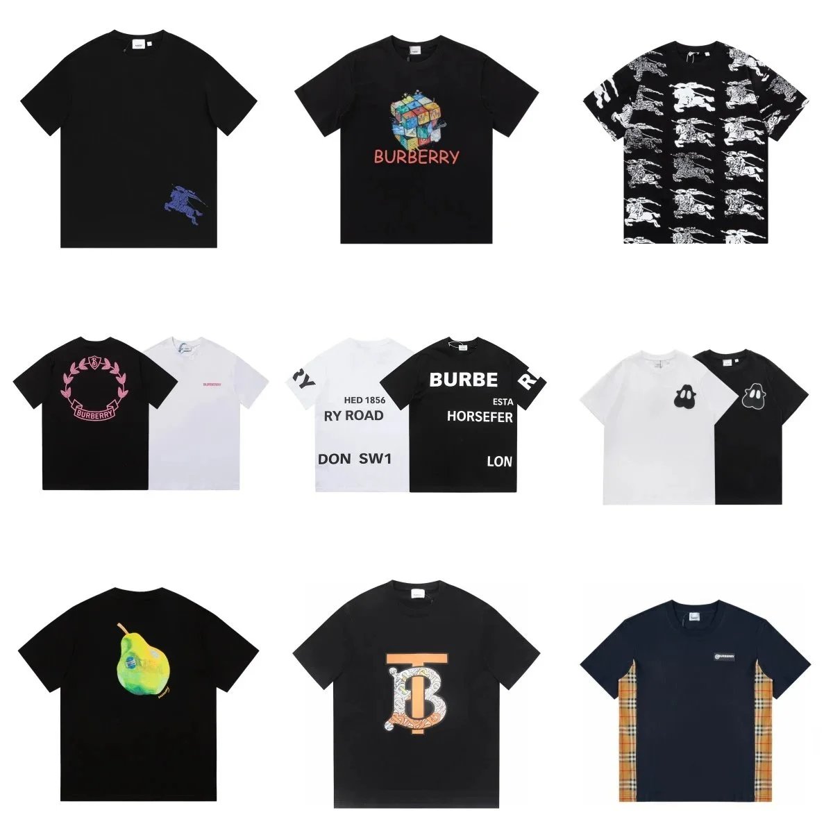 Burberry T-Shirts Collection - Premium Fashion Tees for Men
