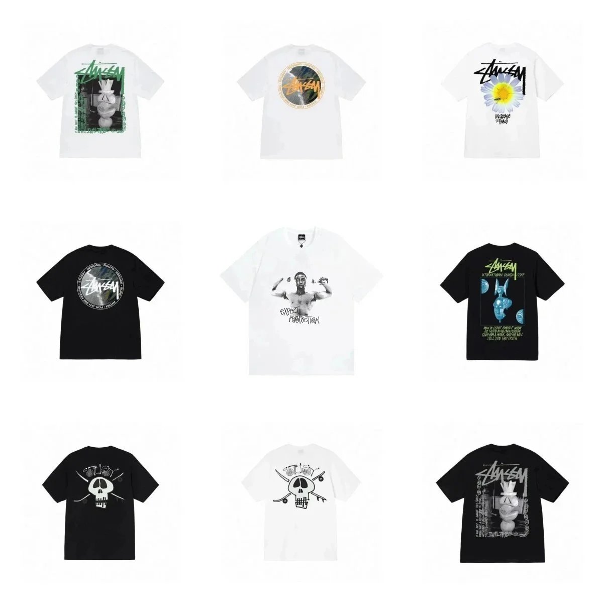 Stussy T-Shirts Collection - Streetwear Fashion