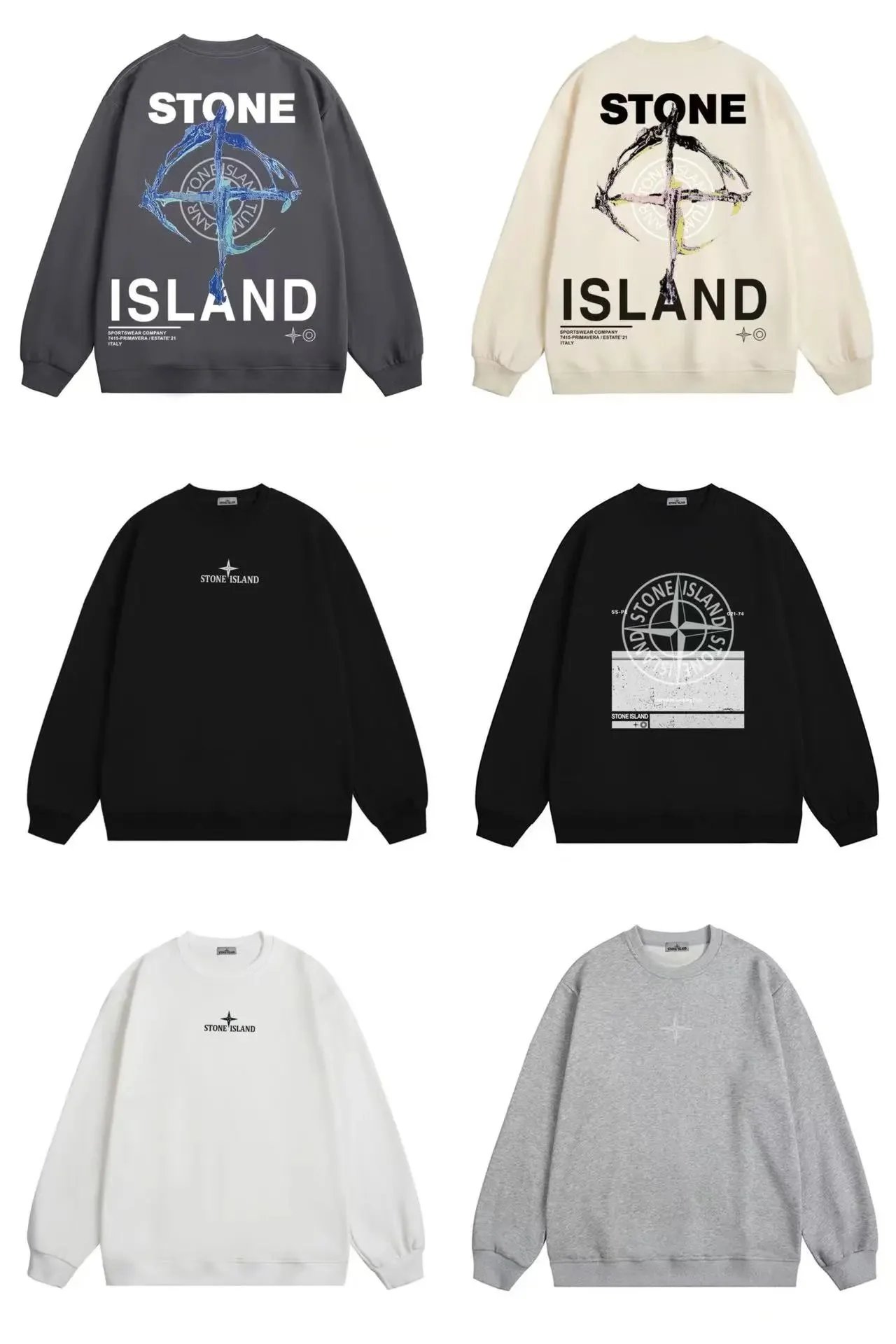 Stone Island Sweatshirts Collection - Premium Streetwear for Men