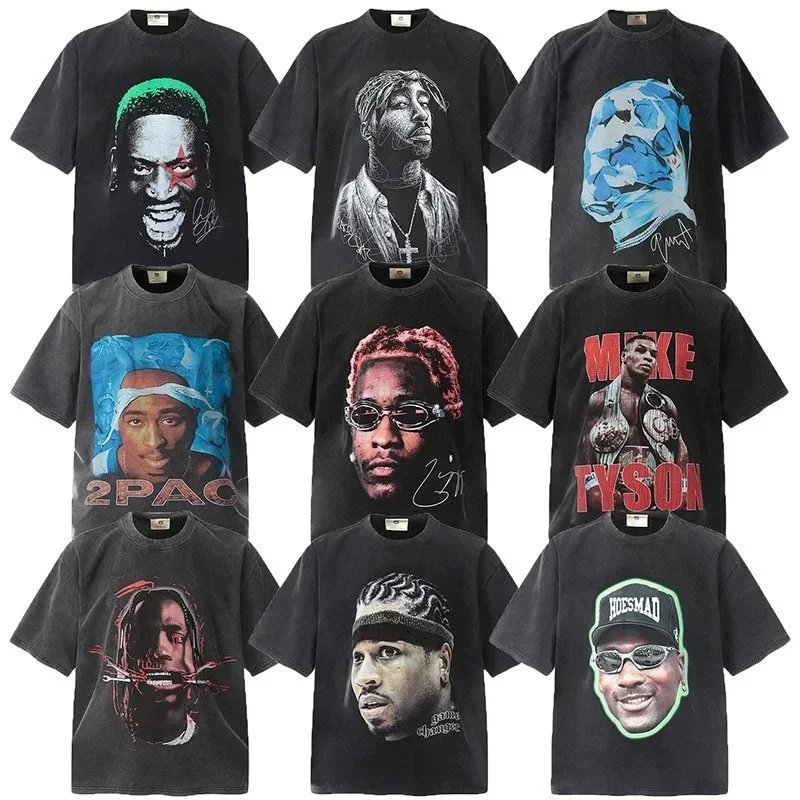 Hip Hop Legend T-Shirts Featuring 2Pac, Mike Tyson, and More