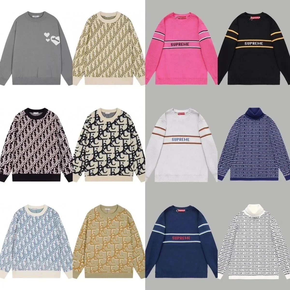 Supreme Knit Sweaters Collection 2023